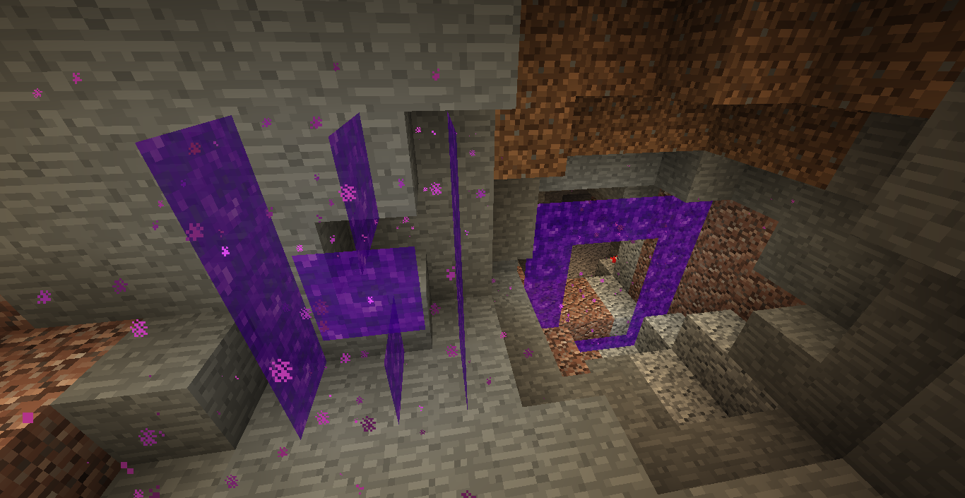 Nether portals can be used as Nether portal frames